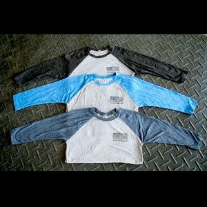 3 Born Primitive Baseball Workout Tees